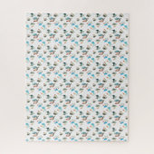 Hühnerhennen Puzzle (Vertikal)