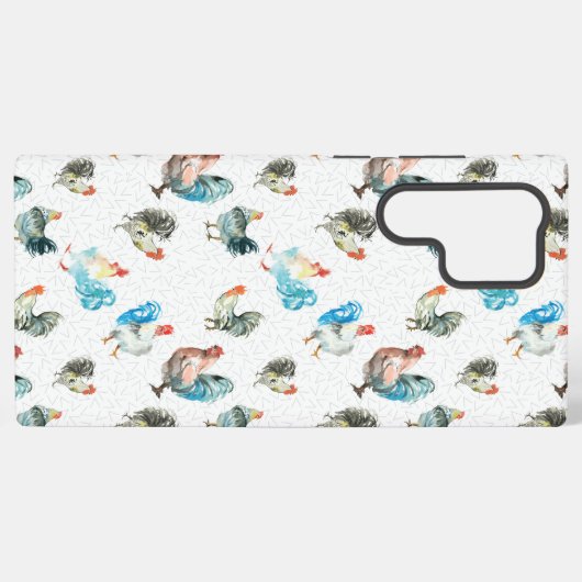 Hühnerhennen Samsung Galaxy Hülle (Rückseite (Horizontal))