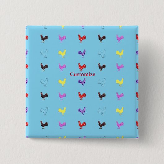 Hühnerhennen Thunder_Cove Button (Vorderseite)