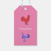 Hühnerhennen Thunder_Cove Geschenkanhänger (Rückseite)