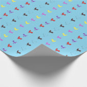 Hühnerhennen Thunder_Cove Geschenkpapier (Ecke)