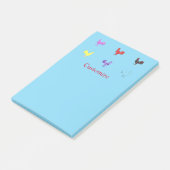 Hühnerhennen Thunder_Cove Post-it Klebezettel (angewinkelt)