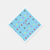 Hühnerhennen Thunder_Cove Serviette (Ecke)