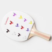 Hühnerhennen Thunder_Cove Tischtennis Schläger (Seitenansicht)