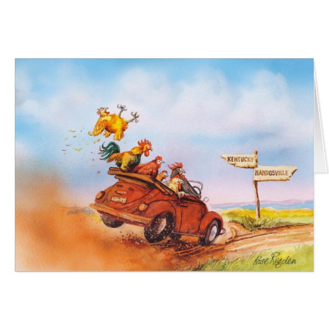 Hühnerhof (Vorderseite (Horizontal))