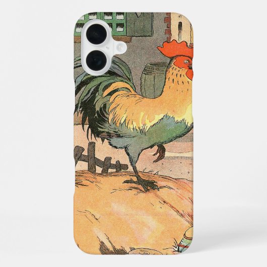 Hühnerhof iPhone Hülle (Rückseite)