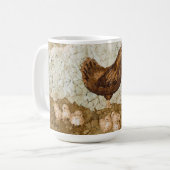 Hühnerhof-Tasse Kaffeetasse (Vorderseite Links)