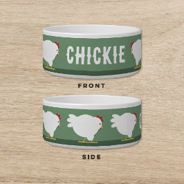 Hühnerhund Katze Napf