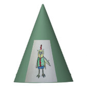 Hühnerhut Partyhütchen (Vorderseite)