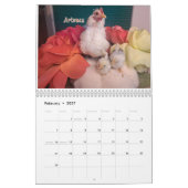 Hühnerkalender 2026 kalender (Feb 2027)