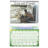 Hühnerkalender Kalender (Mär 2026)