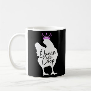 Hühnerkönigin des Coop Chicken Mama Bauer Kaffeetasse