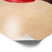 Hühnerkopf! Fotodruck (Ecke)