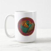 Hühnerkreis-Tasse Kaffeetasse (Links)