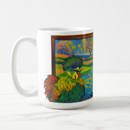 Hühnerkreis-Tasse Kaffeetasse