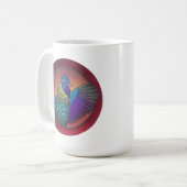 Hühnerkreis-Tasse Kaffeetasse (Vorderseite Links)