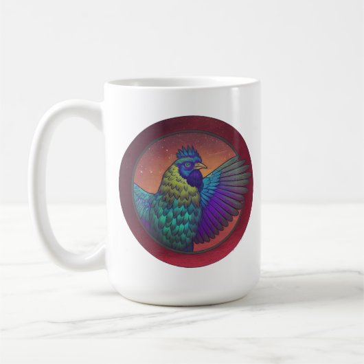Hühnerkreis-Tasse Kaffeetasse (Links)