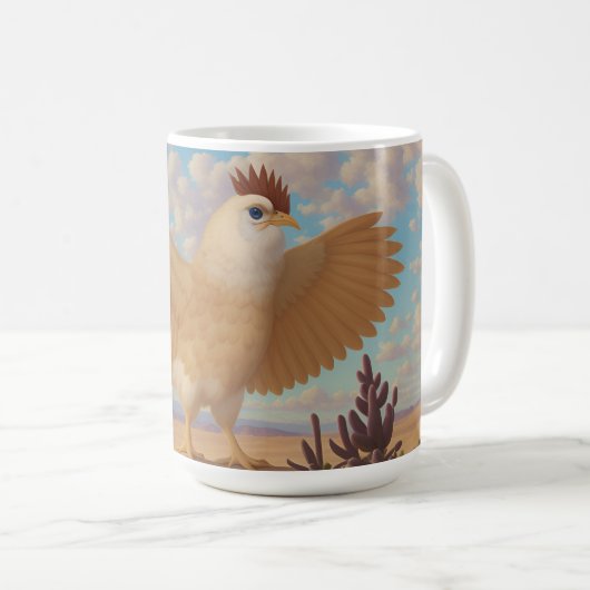 Hühnerkreis-Tasse Kaffeetasse (VorderseiteRechts)
