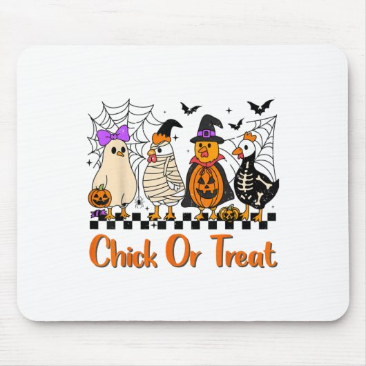 Hühnerküken oder Leckerei Weihnachtskostüm Weit Mousepad (Vorne)