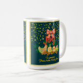 Hühnerland Weihnachten  Kaffeetasse (VorderseiteRechts)