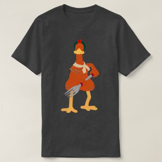 Hühnerlauf T-Shirt (Design vorne)