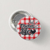 Hühnerleben Button (Vorne & Hinten)