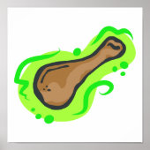 Hühnerleg Poster (Vorne)