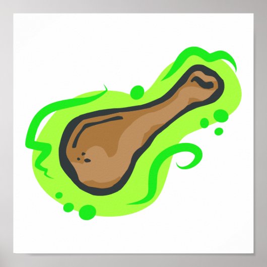 Hühnerleg Poster (Vorne)