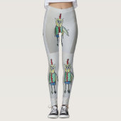 HühnerLeggings Leggings (Vorderseite)