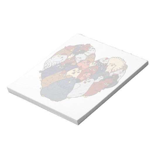 HühnerLiebe Notizblock (Rotiert)