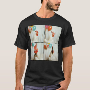 Hühnerliebhaber Bauernhof-Tier Party Lustiges Huhn T-Shirt