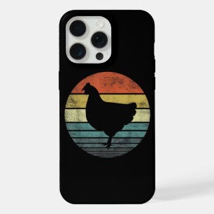 Hühnerliebhaber-Geschenke Lustiger Bauer Retro Vin iPhone 15 Pro Max Hülle