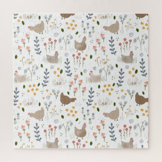 Hühnerliebhaber Hof Tier Hübsch Puzzle (Vertikal)
