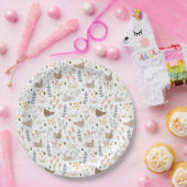 Hühnerliebhaber Hof Tierblumentierisches Party Pappteller (Party)