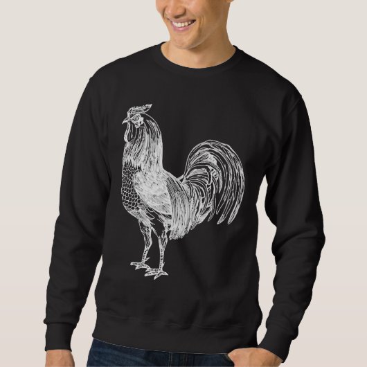Hühnerliebling Sweatshirt (Vorderseite)