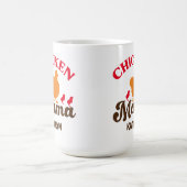 Hühnermama Niedliches Muttertagsgeschenk Kaffeetasse (Mittel)