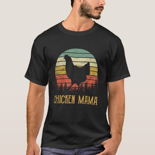 Hühnermama T-Shirt (Vorderseite)