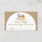 Hühnermäuse-Windelwaschmaschine Begleitkarte (Vorderseite)