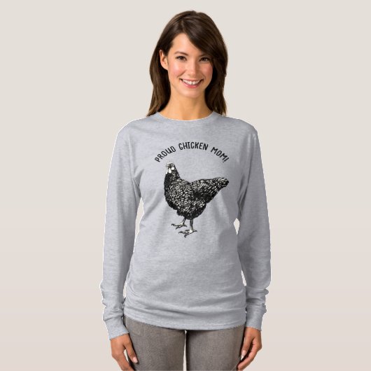 Hühnermutter! T-Shirt (Vorne ganz)