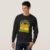Hühnernuggets sind magisch sweatshirt (Vorne ganz)