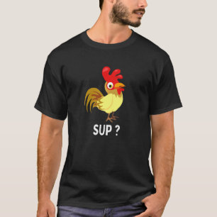 Hühneroutfit für Kinder Hahn Küken T-Shirt