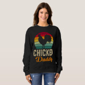 Hühnerpapa 24 sweatshirt (Vorne ganz)