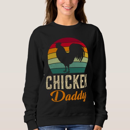 Hühnerpapa 24 sweatshirt (Vorderseite)