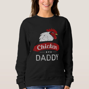 Hühnerpapa Geflügel Vater Bauer Männer Frauen Ki Sweatshirt