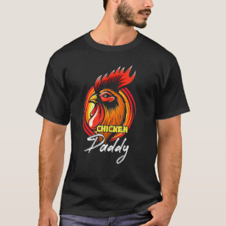 Hühnerpapa Hühner Vater Geflügelzüchter Väter D T-Shirt
