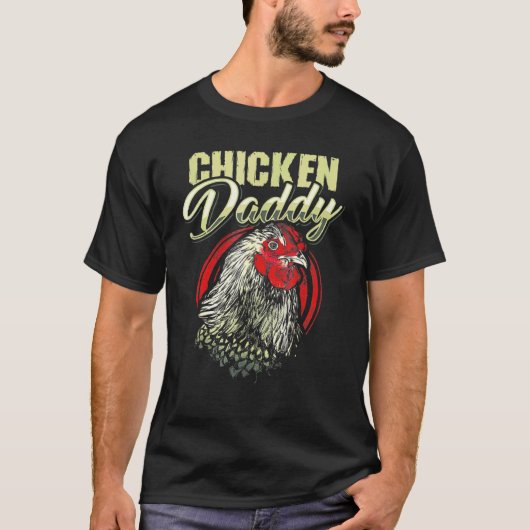 Hühnerpapa T-Shirt (Vorderseite)
