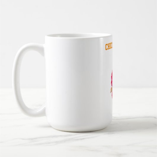 Hühnerpapi Kaffeetasse (Links)
