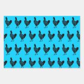 Hühnerpapier Geschenkpapier Set (Vorderseite 3)