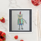Hühnerpapier Napkin Serviette (Beispiel)