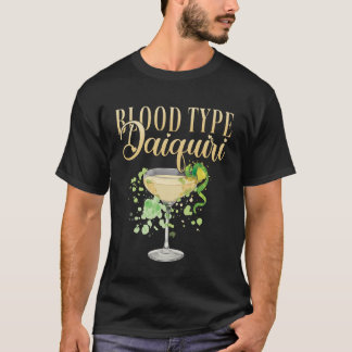Hühnerparty-Cocktail-Blut-Typ-Daiquiri-Langarm T-Shirt